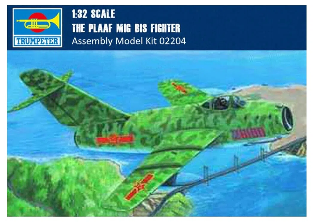 Trumpeter 02204 - Modellino Caccia MiG-15 bis