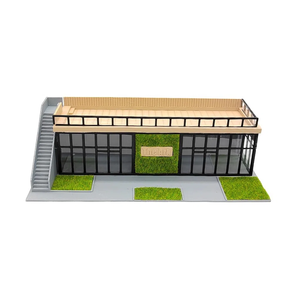 Outland Models Ristorante in stile moderno Cafe "The Ark" scala 1:87 HO