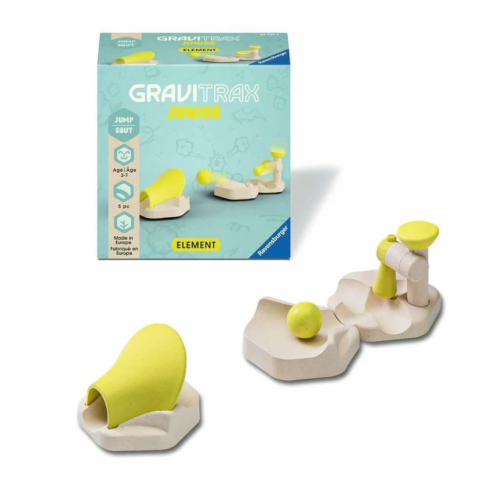 Ravensburger 23749 GraviTrax Junior Element Jump, pista in marmo per bambini dai 3 anni in su