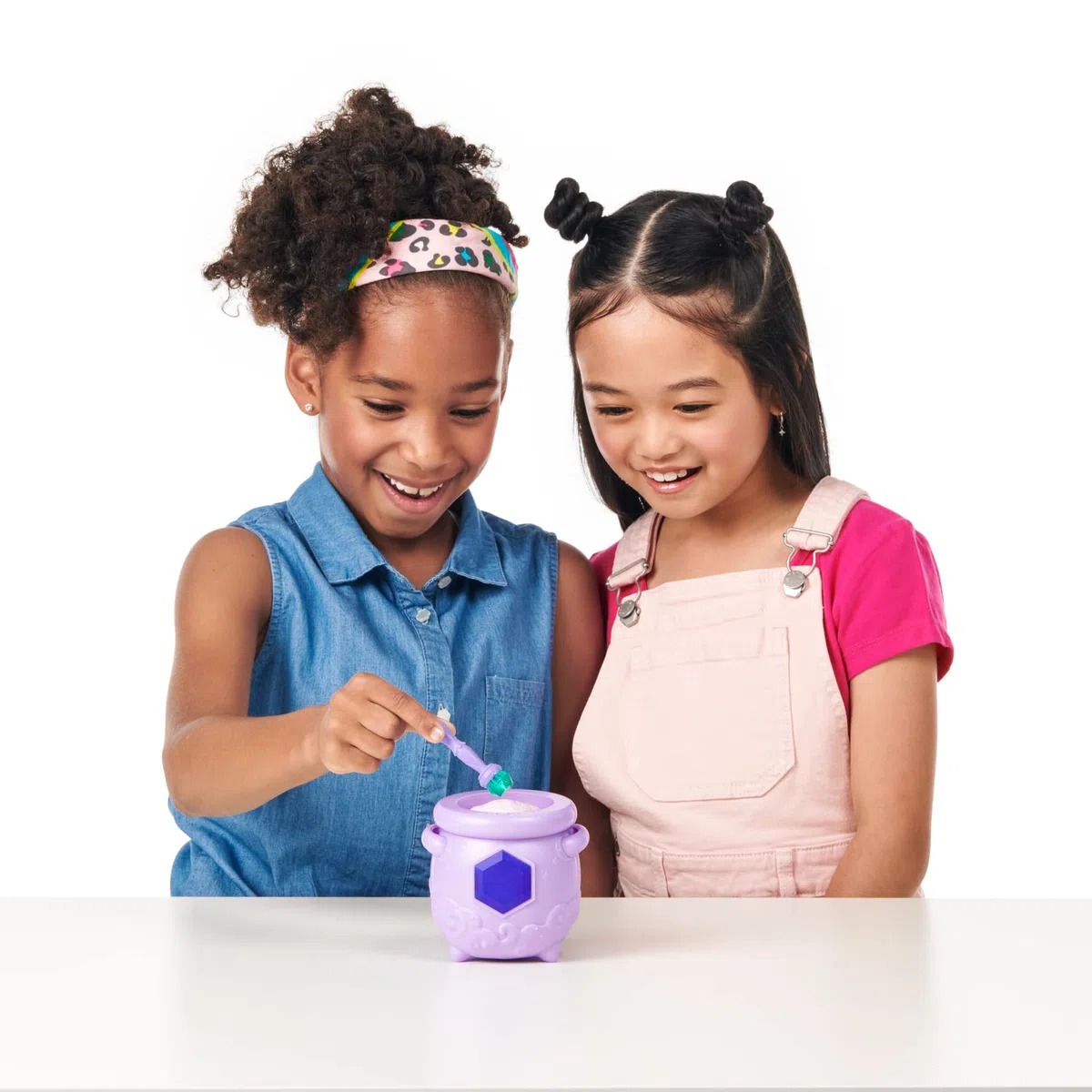 Magic MIXIES 14820 Mixlings Tap And Reveal 2 Pack, Bacchetta Magica Potenza e Sorpresa rivelano sul calderone, per Bambini dai 5 Anni in su (Gli Stili Possono variare), 9,6 x 10,6 x 9,9 cm