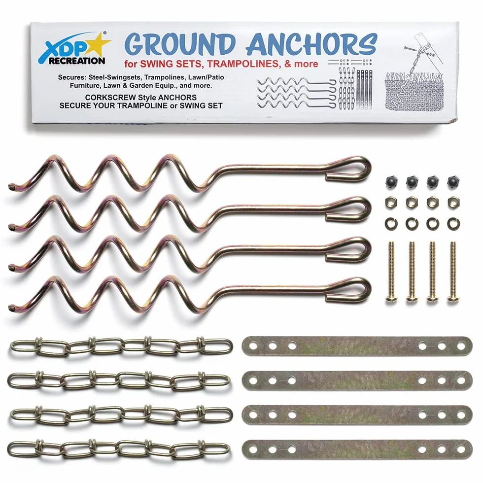 XDP Recreation Ground Anchor Kit by Ancoraggio a Terra Gioventù Unisex, Bronzo