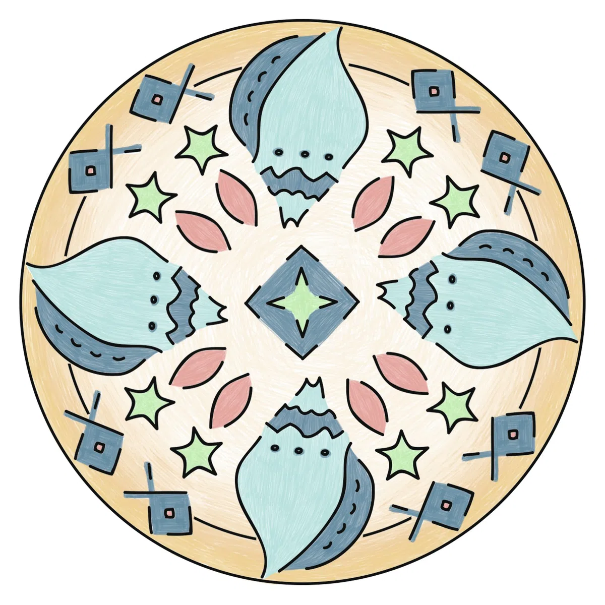 Ravensburger Original Mandala Designer 29965 – Mini: vaiana