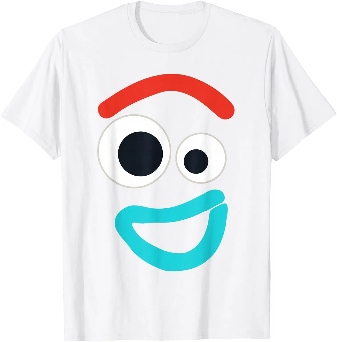 Disney And Pixar Toy Story 4 Forky Smiling Costume Maglietta