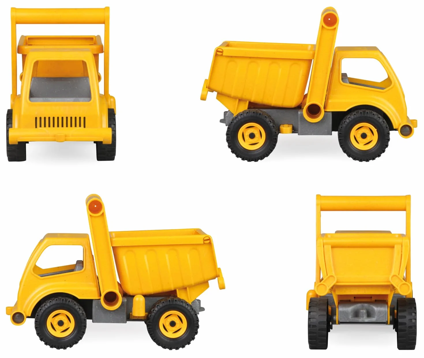 LENA - EcoActives Camion Ribaltabile per 2+ Anni Bambini, Giallo