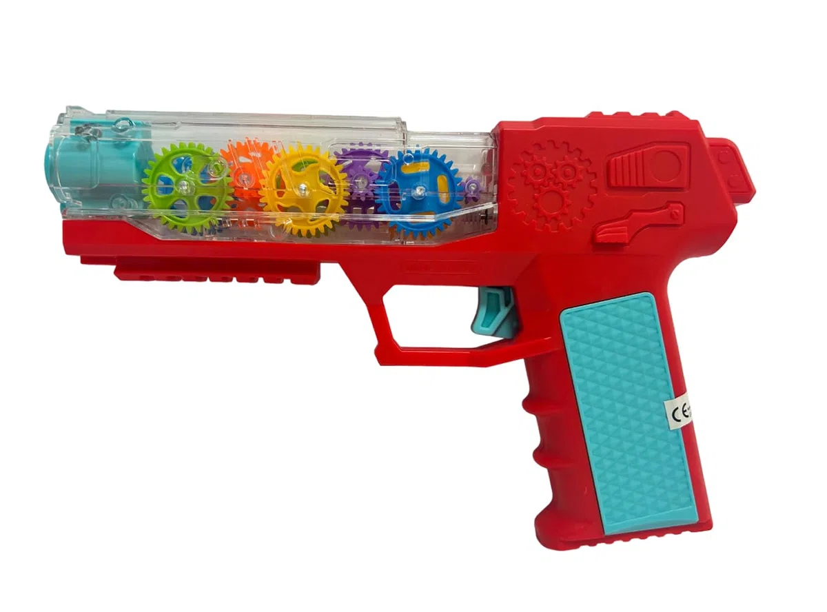 Pistola Giocattolo con Luci e Suoni Effetti Sonori e Proiettore Pistola Giocattolo Luci e Suoni Pistola Gioco per Bambini Fucile Giocattolo Mitra Gioco con Luci e Suoni Mitragliatrice Giocattolo