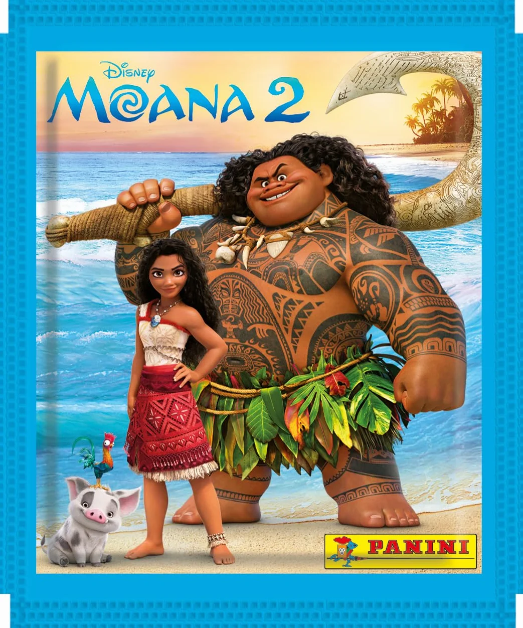 PANINI VAIANA 2 Blister 12 buste + 1 in omaggio