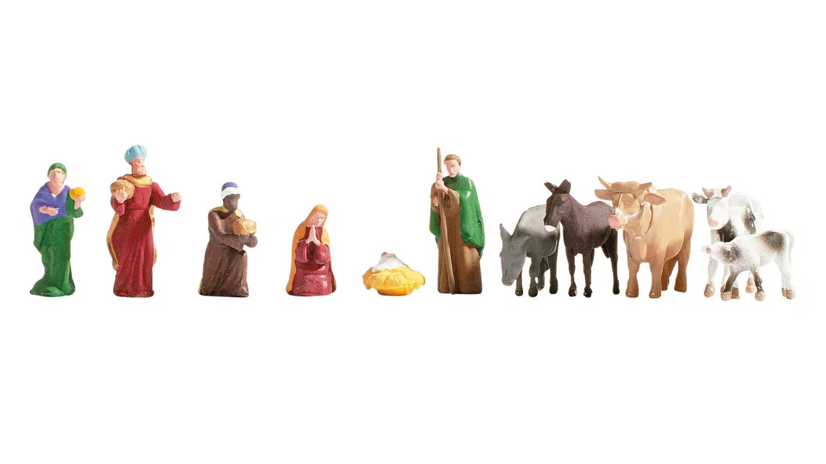 Noch - 15922 - Model Railway - dalla Natività Figurine di Natale - 11 Figurine