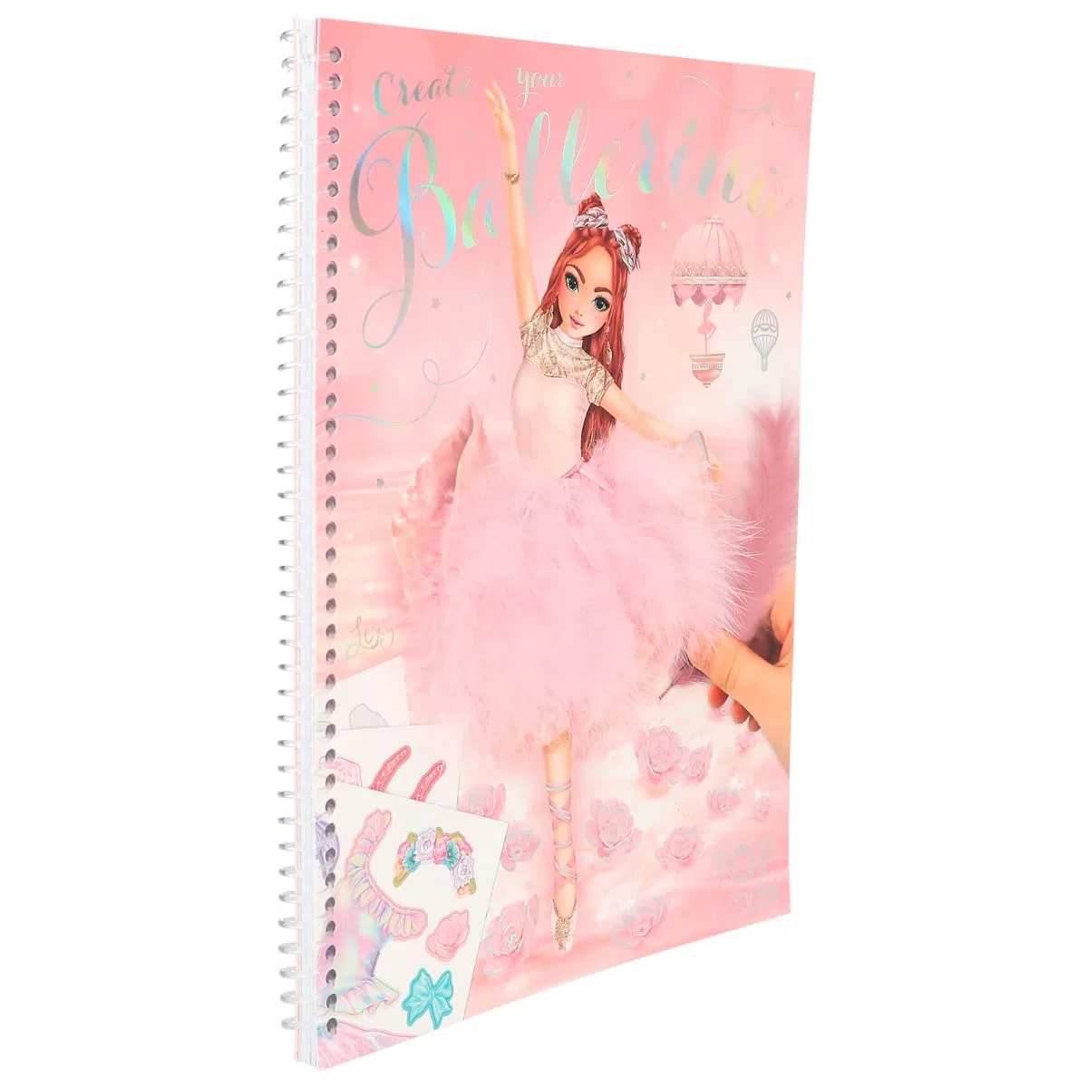 CREA TU LIBRO DE COLOREAR TOP MODEL