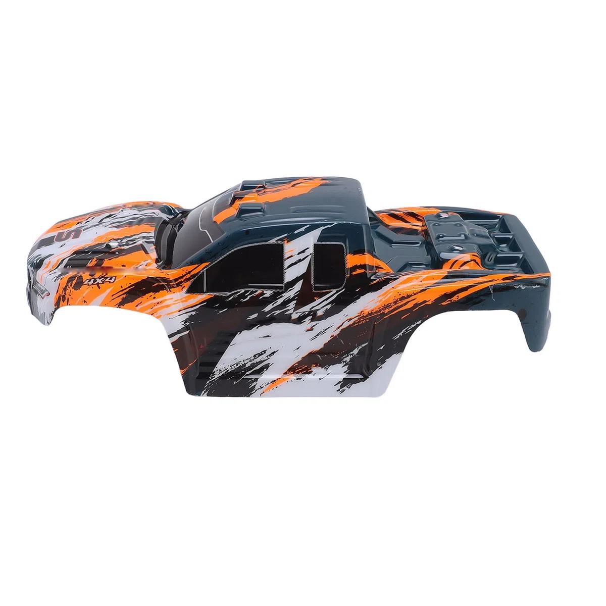 Generic Scocca per Auto RC Copertura di Ricambio Leggera a Prova di Deformazione per Look Sportivo Parti di Ricambio Scocca per Scene applicabili: Appassionati di Auto Telecomandate (ORANGE)