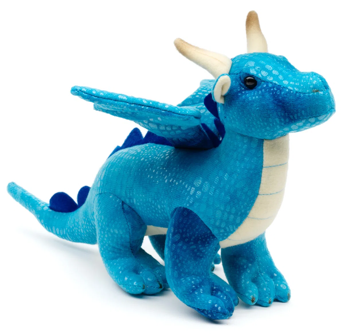 Uni-Toys - Drago blu – 26 cm (lunghezza) – Peluche – Peluche peluche
