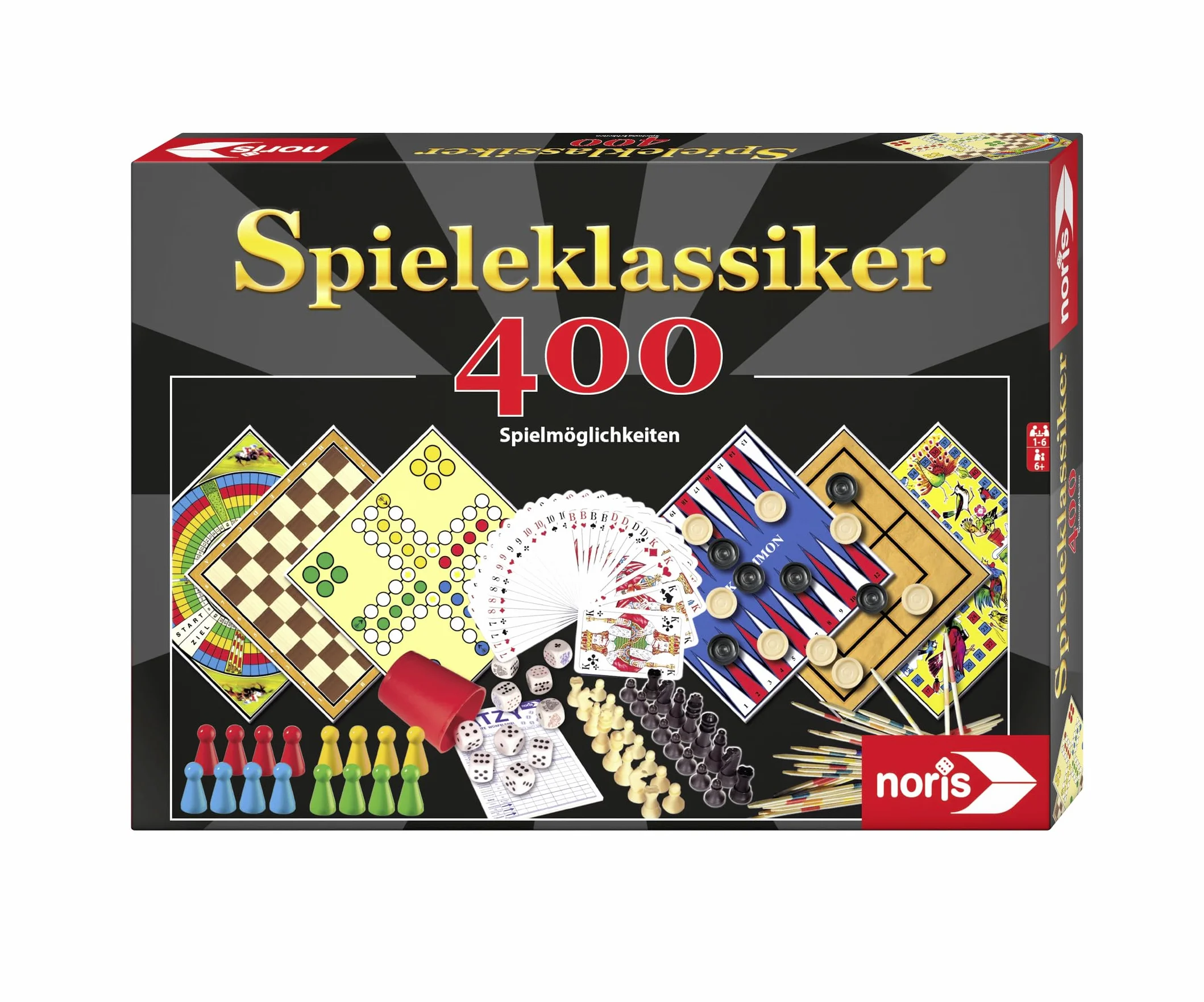 Noris Spieleklassiker 400 Spielmöglichkeiten