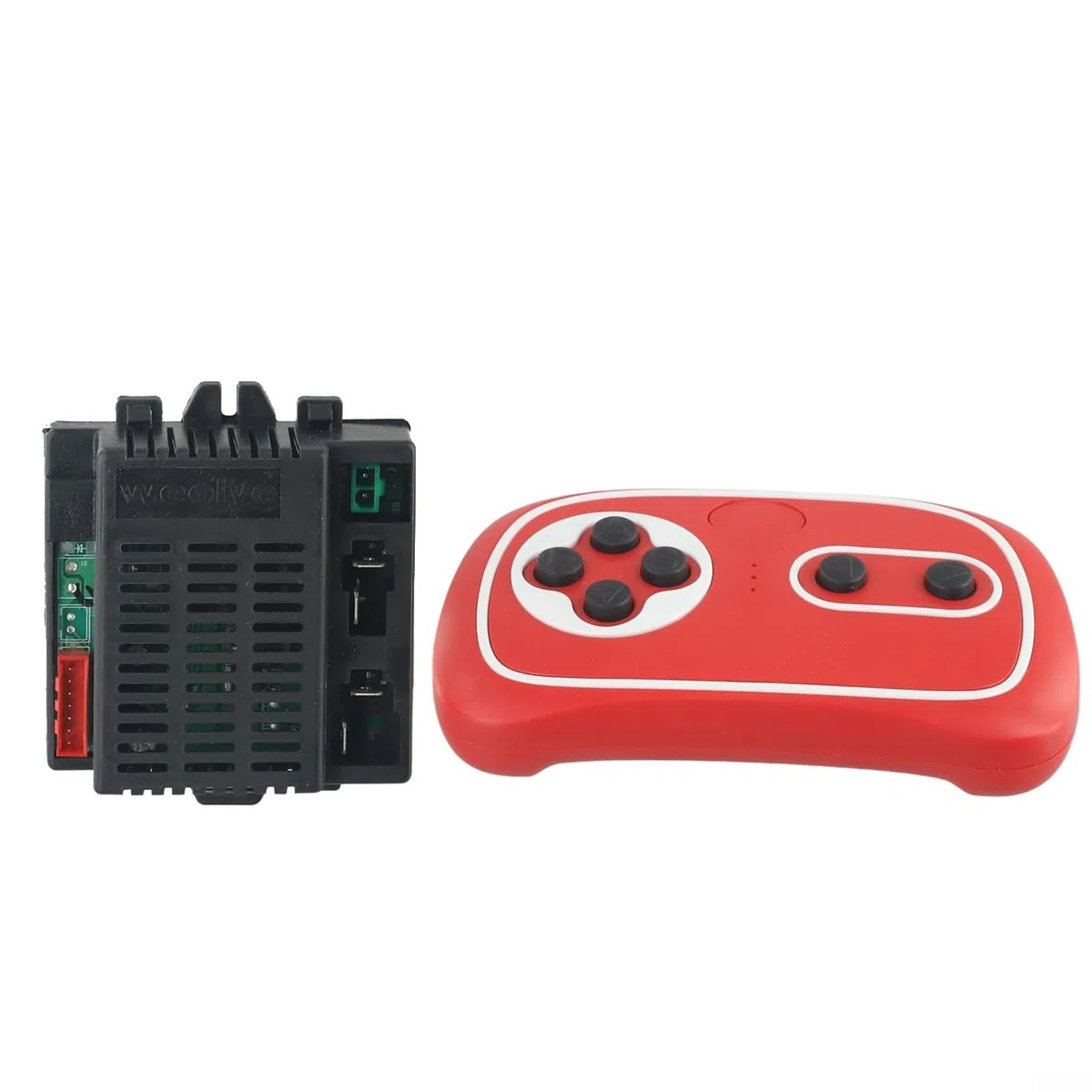 Gdfnmogo Kit trasmettitore telecomando e ricevitore, scatola di controllo di alta qualità, trasmettitore a denti blu 2,4 G, compatibile con TX10 TX20 Control (TX20 e RX57 12V)