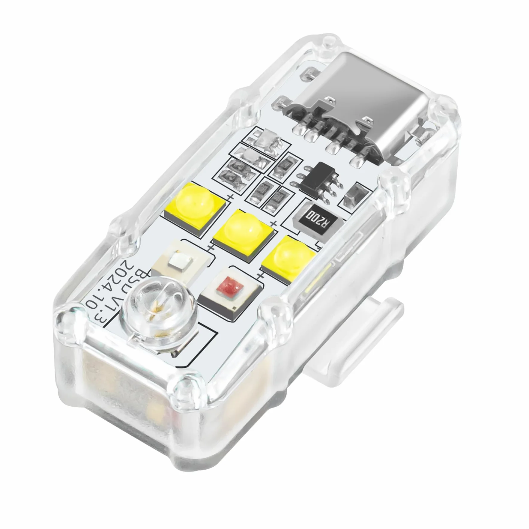 Luce Stroboscopica,Luci Notturna Anti Collisione per Drone,Flash LED Strobe Light per DJI Neo 2,Flip,Mini 5 3 4 Pro 4K SE 2,Air 3S 2S,Mavic 4 3,Spark,FPV,Avata,EVO Accessori(1 pezzi)