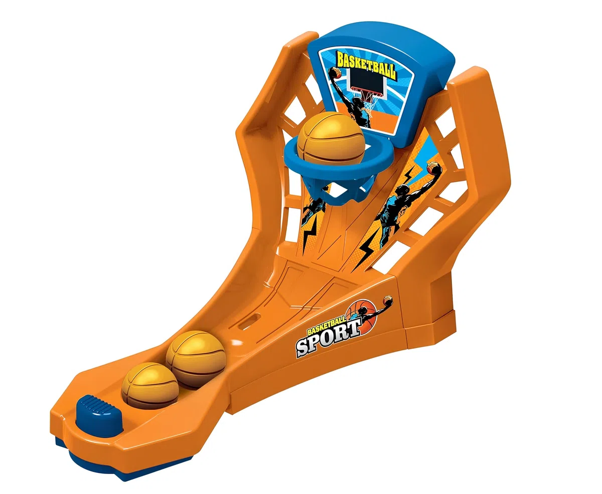Gioco Basket da Tavolo Palla Canestro Basket da Tavolo per Bambini e Adulti Gioco di Abilità Pallacanestro con Le Dita Tiro al Canestro Basketball con Segnapunti Mini Basket