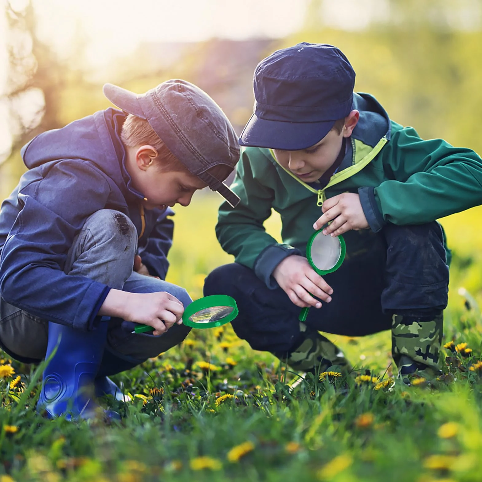 essenson Set di ricercatori per bambini, giocattolo per attività all'aperto, regalo per età 3, 4, 5, 6, 7, 8+, anni, ragazzi, ragazze, bambini
