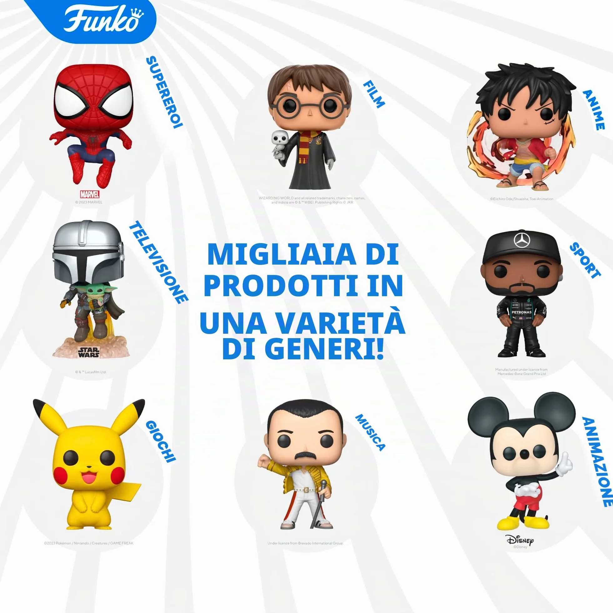 Funko POP! Keychain: Netflix - One Piece - Chopper - Portachiavi Portachiavi originale - Mini figura da collezione - Regalo da calza - Idea regalo - Prodotto ufficiale - Decorazione per zaino