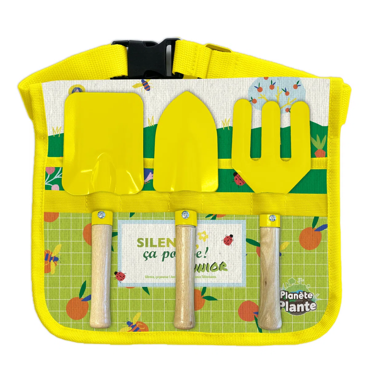 Cintura da Giardinaggio Porta Attrezzi - Silence Ça Pousse - 170528SP - Metallo - Giardino - Natura - Pianta - Fiori - Attrezzatura - Gioco per Bambini - A Partire dai 3 Anni