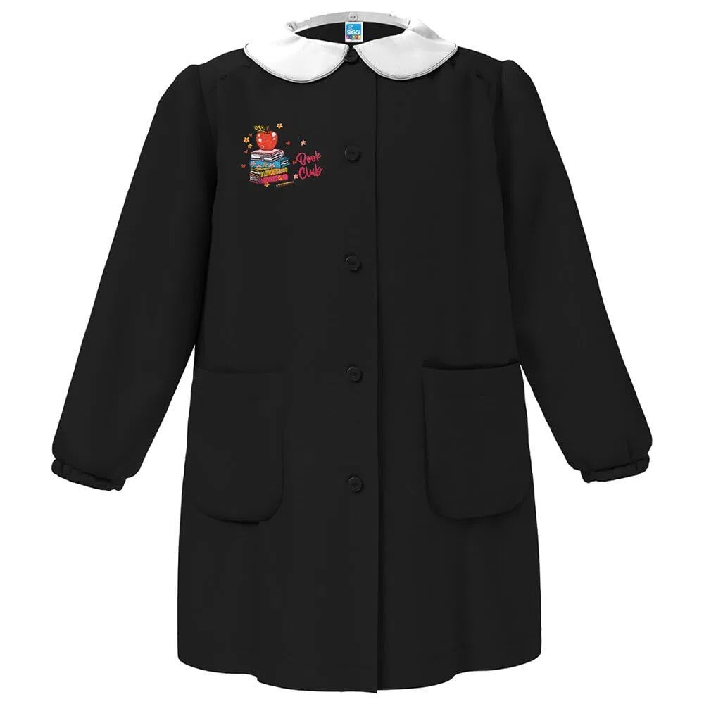 Siggi Group Grembiule Scuola Bambina 33GR4365 Book Club Bottoni