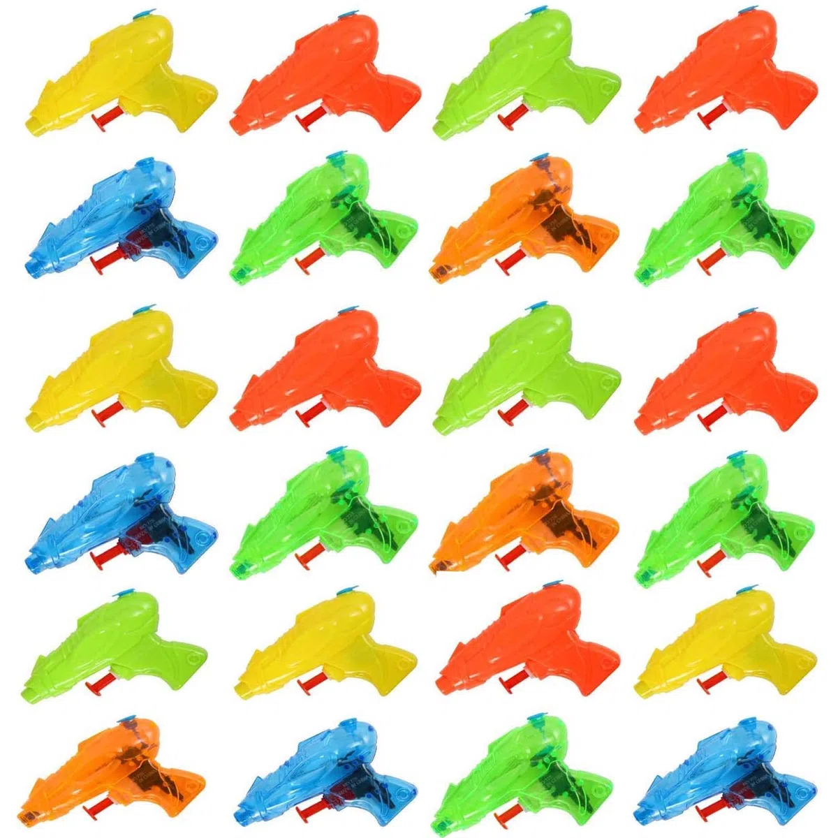 Pistole d'acqua per i bambini, Water Blaster Soaker, Water Squirt Water Fighting Toy, Summer Piscina Beach Toy, Blaster di plastica per i bambini Bomboniere del partito (24PACK)