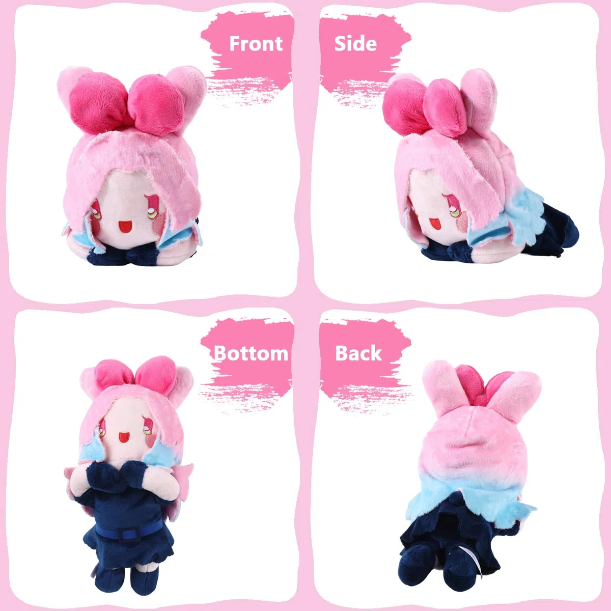 YJacuing Serie Alien Stage Bunny - Figurina in peluche di coniglio di 20,3 cm, ufficialmente concessa in licenza Anime ALNST - Merce da collezione (Mizi)