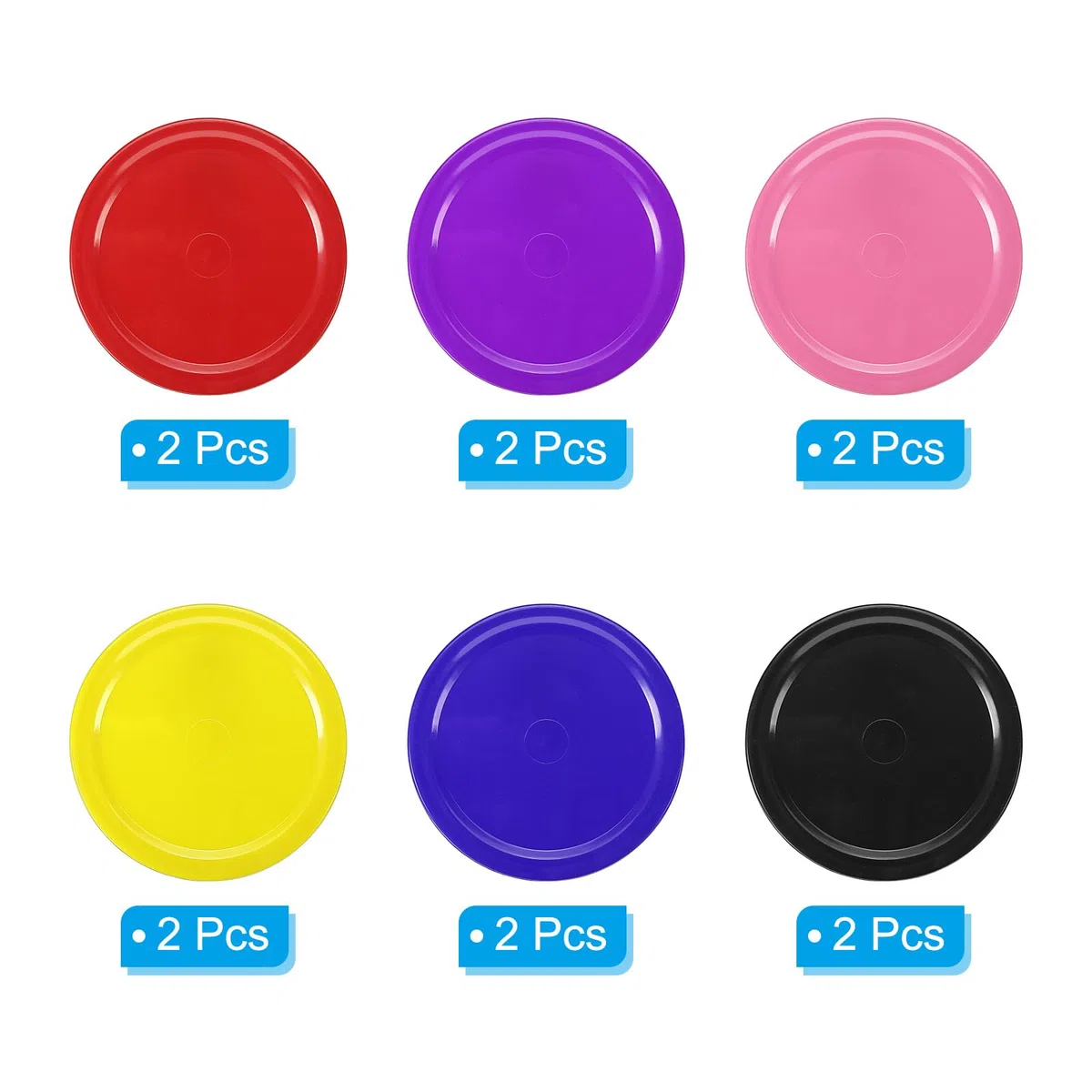 PATIKIL Dischi Air Hockey, Dischi Ricambio Pesanti per Air Hockey Tavolo Giochi Accessori Attrezzature