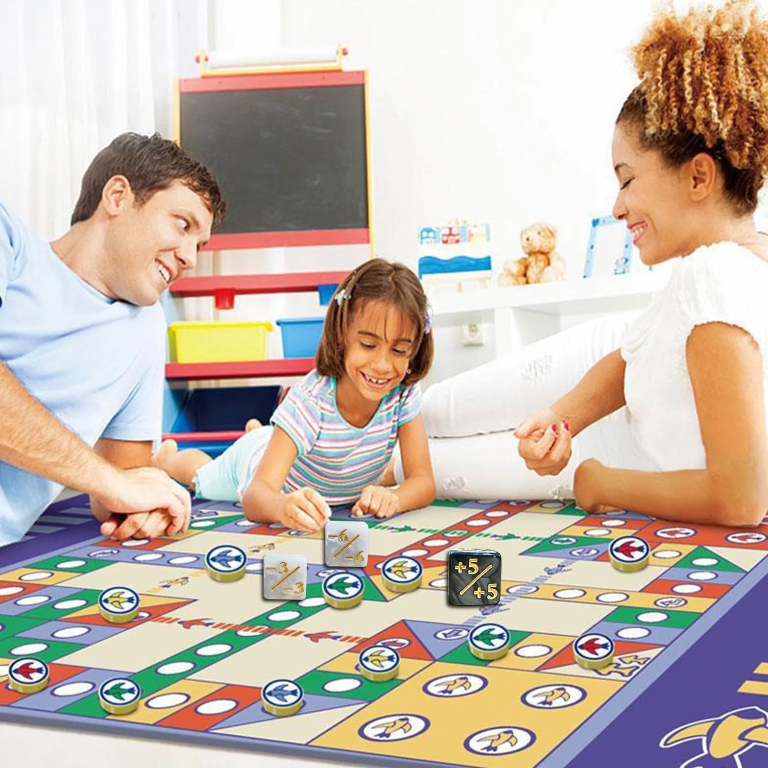 Counter Dadi 48 Pezzi Set di Dadi in Acrilico con Sacchetto di Velluto Abilità Parole Chiave Contatori per MTG TCG Accessori per Giochi di Carte per Feste Giochi