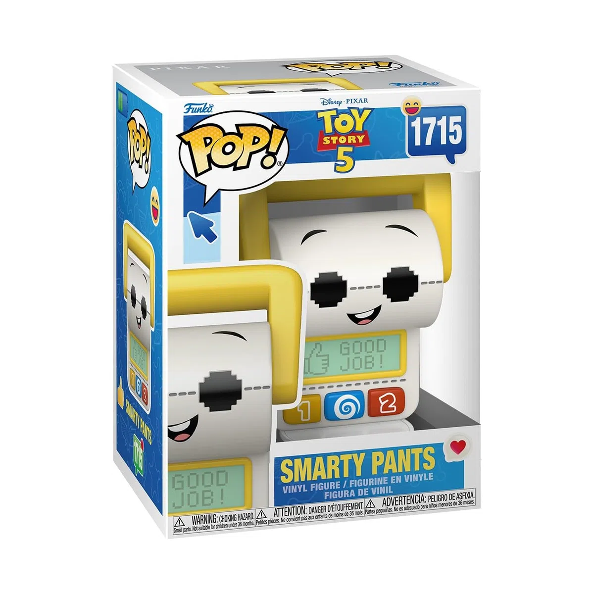 Funko POP! Disney: Toy Story 5 - Smarty Pants - Figura in vinile da collezione - Idea regalo - Prodotto ufficiale - Giocattoli per bambini e adulti - Modello di figura per collezionisti