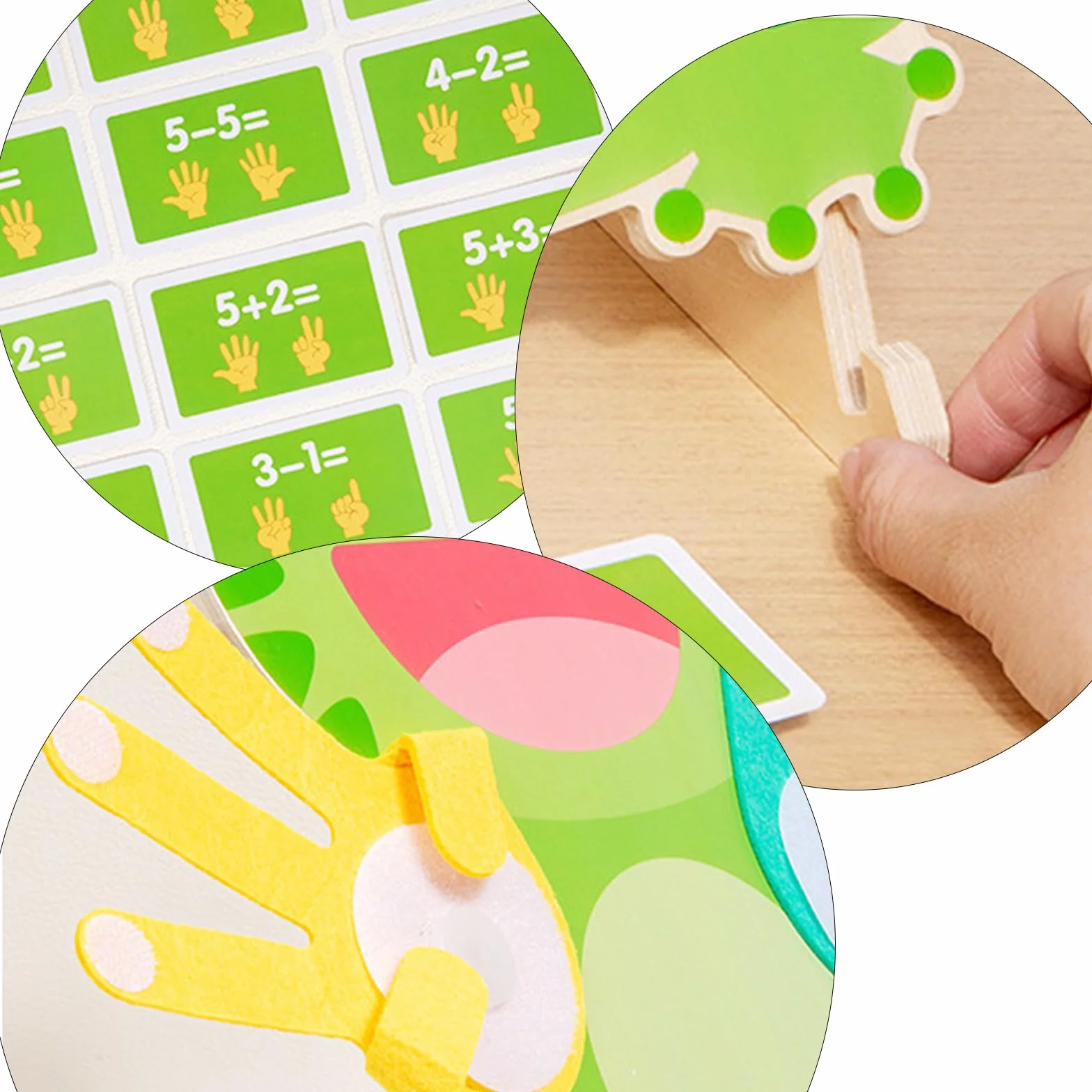 giocattoli in legno per imparare la matematica, gioco di conteggio per bambini, gioco educativo di matematica con le dita, giocattolo educativo per imparare a contare, giochi prescolari
