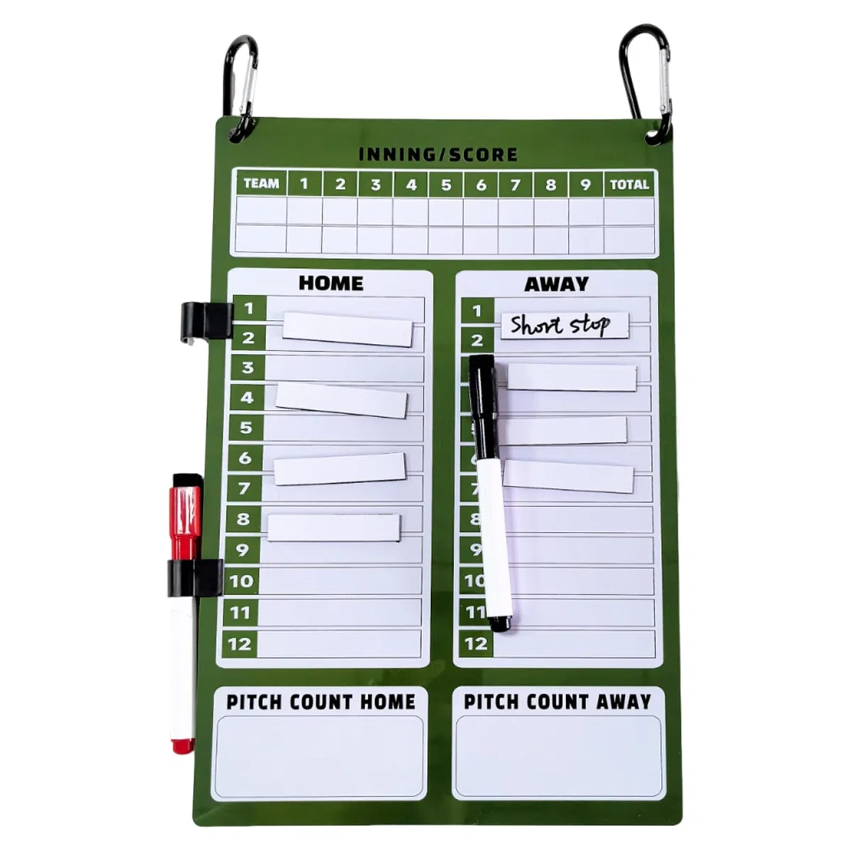 Board di baseball | Scheda di formazione da baseball magnetico | Attrezzatura da allenamento per softball | Dugout Softball Coaches Attrezzatura da allenamento di baseball per accessori
