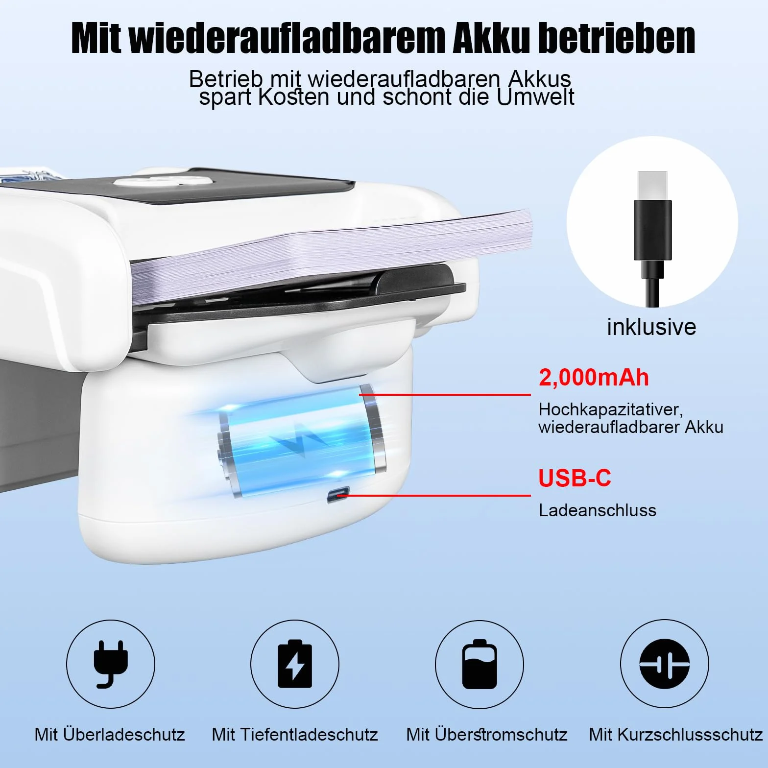 BEE&FLOWER Mischia Carte Automatico - Elettrico, Ricaricabile, Portatile e Silenzioso, Compatibile con 1–2 mazzi Standard Come Poker, Blackjack e Altri Giochi di Carte