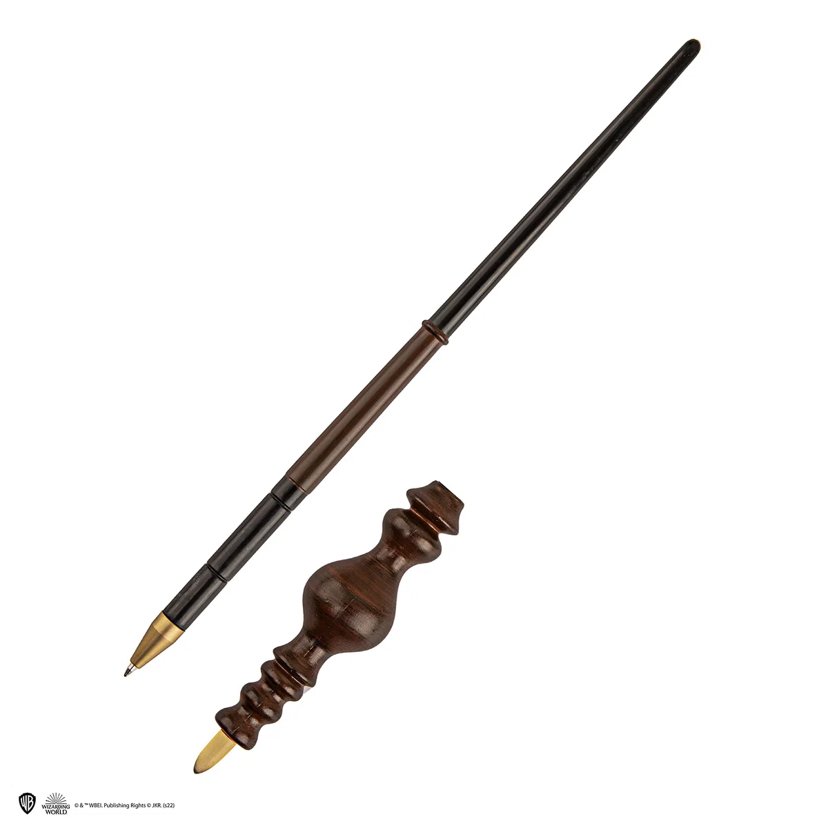 Cinereplicas Harry Potter - Zauberstab Stift mit Ständer & Lenticular Lesezeichen - Offizielle Lizenz (Minerva McGranitt)
