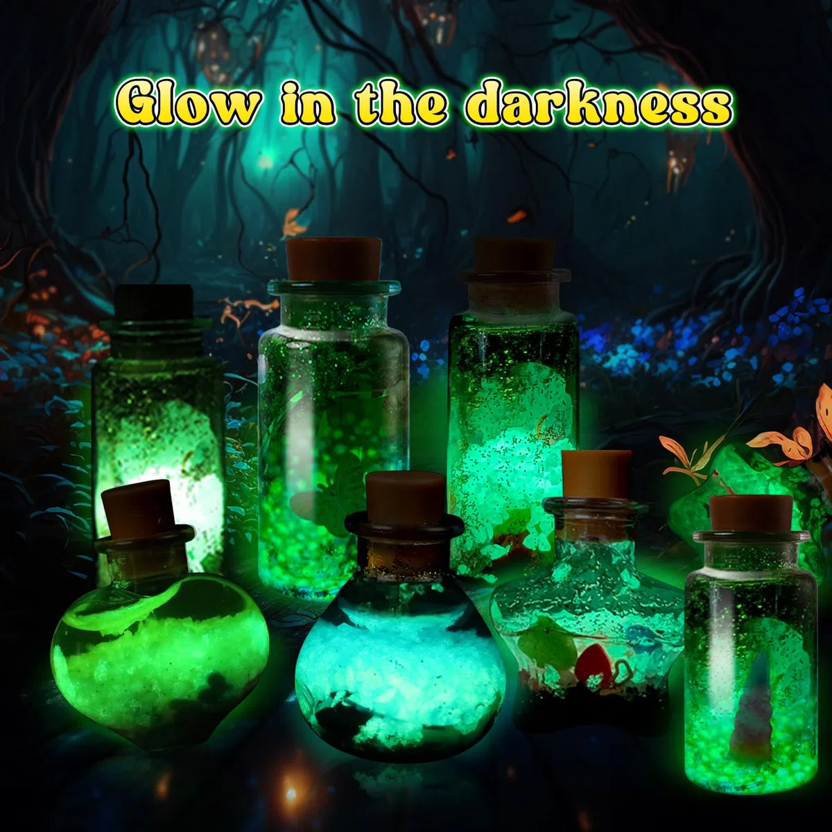 JOPSHEEN Set Pozioni per Bambini - Kit Fai-da-Te con Effetti Frizzanti e Colorati, Perfetto per Esperimenti Magici e Attività Creative - Regalo Originale per Piccoli Scienziati