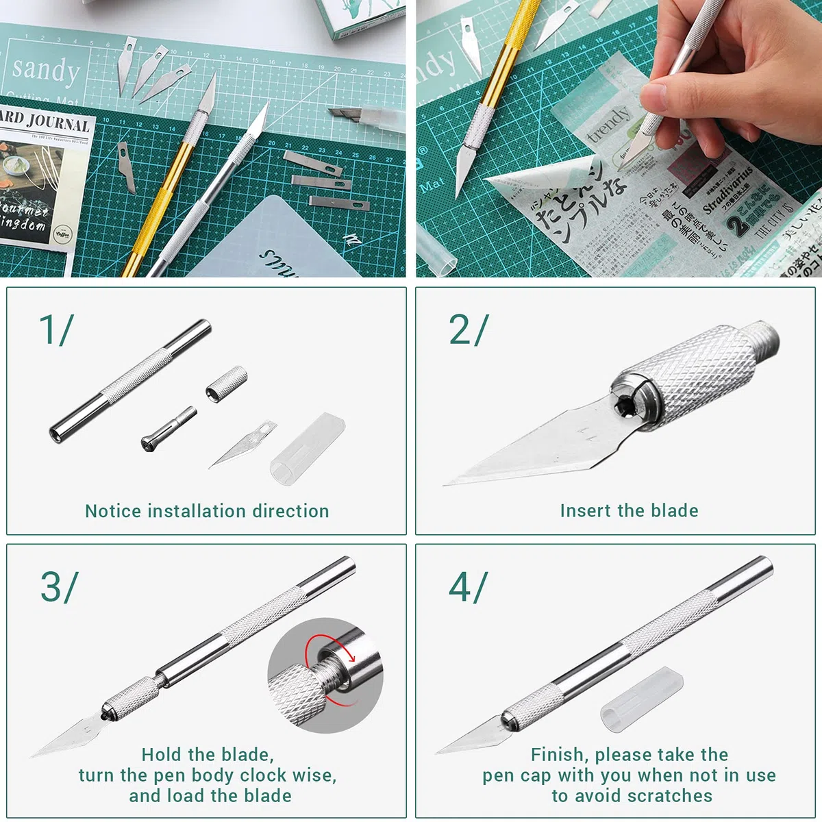 Kit Modellistica di Base, 26 Pezzi kit modellismo, attrezzi modellismo, Set di strumenti professionali per la realizzazione di modelli in scala, inclusi gli strumenti di base per il modellismo