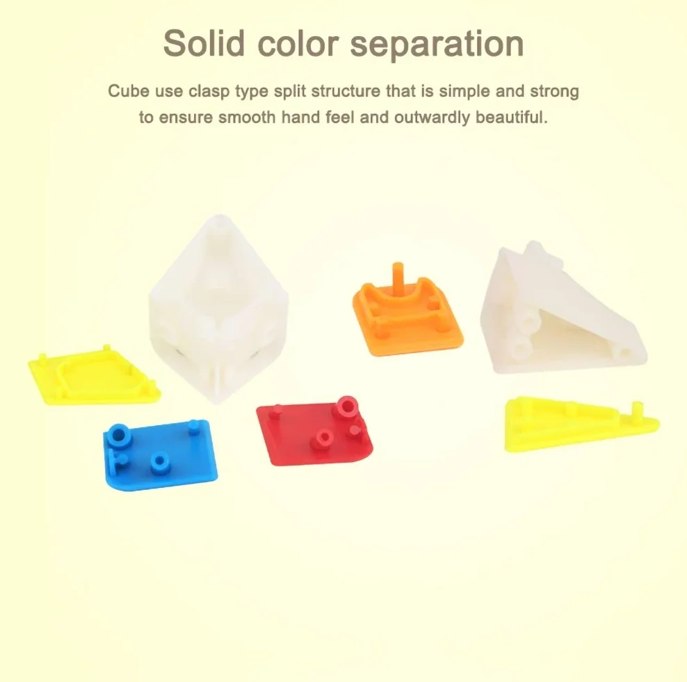 Oostifun OJIN YuXin Little Magic SQ1 Cube Square-1 Cube Smoothly Fast Twist Puzzle Rompicapo Cubo con un cubo treppiede (Senza Adesivo)