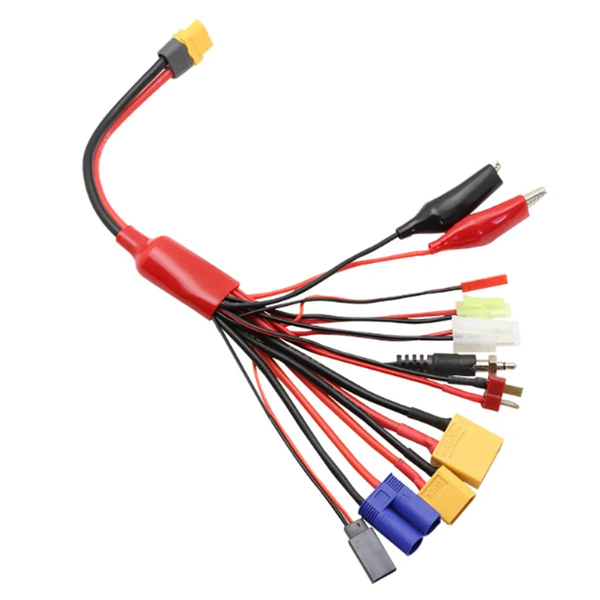 Adattatore Per Caricabatterie RC Lipo, Connettore 10 in 1, Cavo Multi Splitter, Spine XT60H, Cavo Di Conversione Per Futaba, JST, XT90, XT60, XT30, EC3, EC5