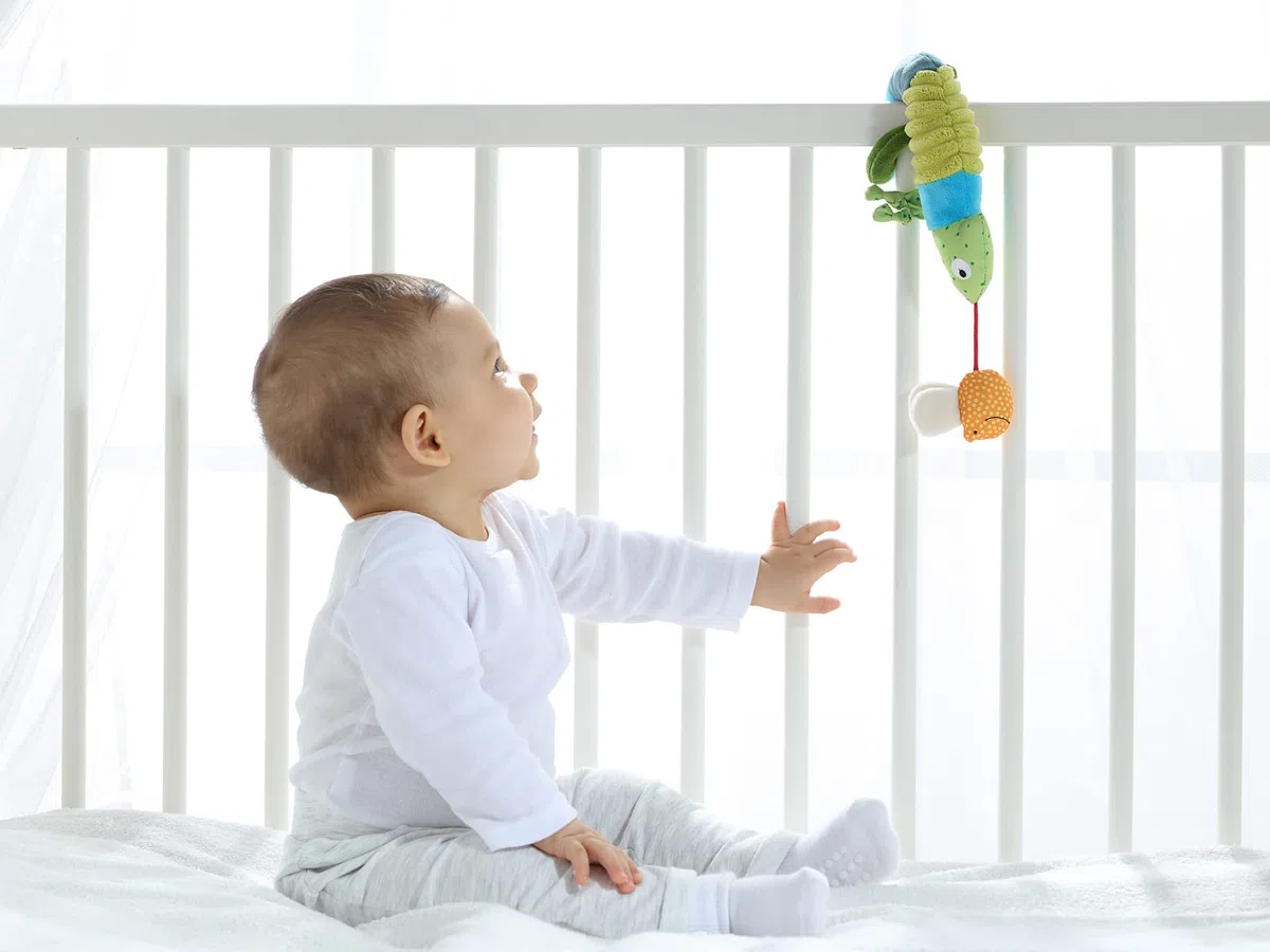 SIGIKID 41056 Ciondolo camaleonte Baby Activity On Tour Ragazze e Ragazzi Baby Toy consigliato dalla nascita, multicolore