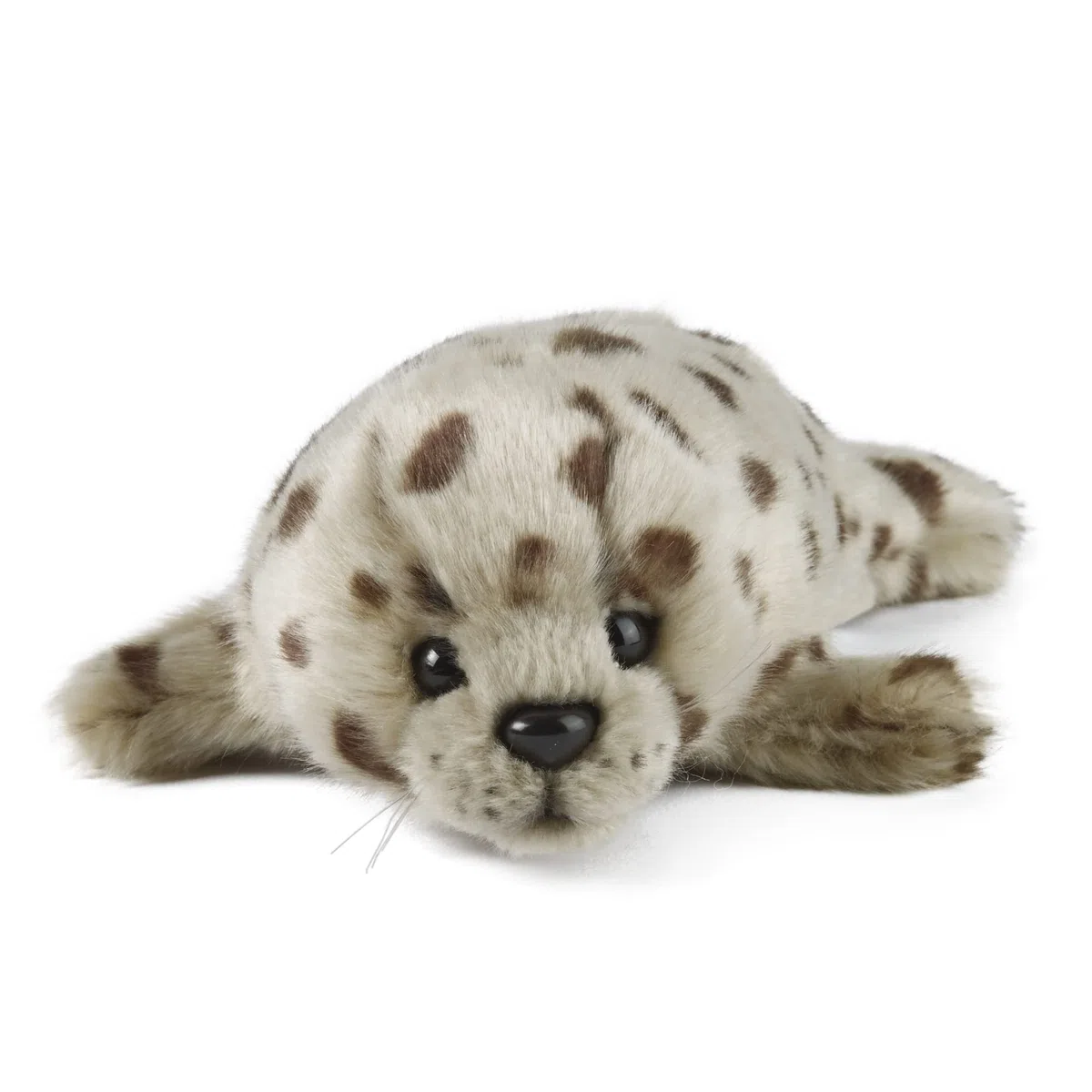 Living Nature - Peluche a forma di cucciolo di foca, morbido regalo per bambini, 22 cm