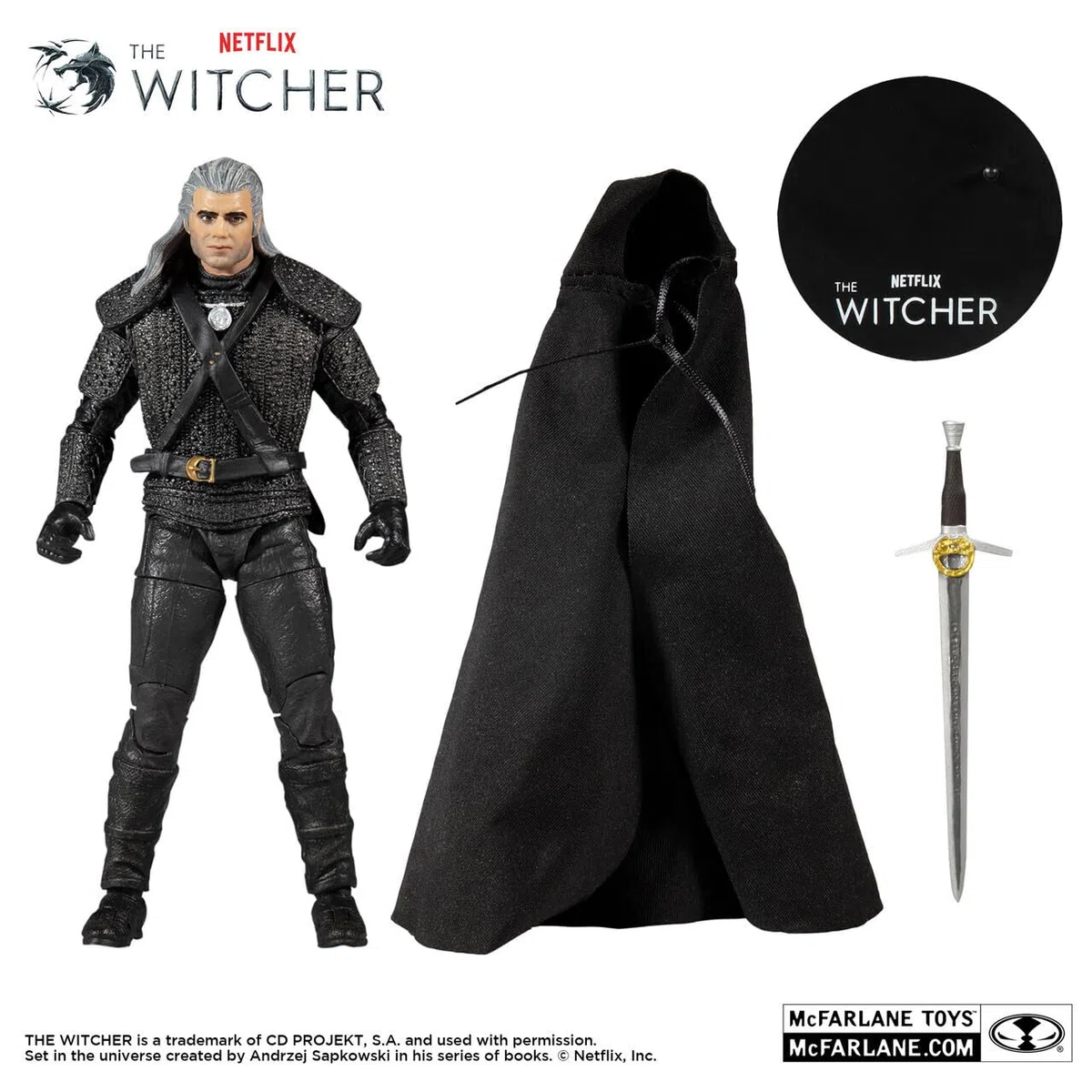 FIGURA MCFARLANE TOYS THE WITCHER GERALT DE RIVIA
