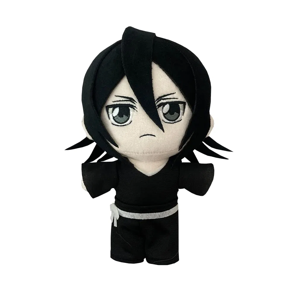 Zhongkaihua Kuchiki Rukia Peluche Figura 20 CM Cuscino Anime PP Cotone Cuscino Morbido Imbottito Peloso Borsa Auto Decorazione Casa Ciondolo Per I Fan