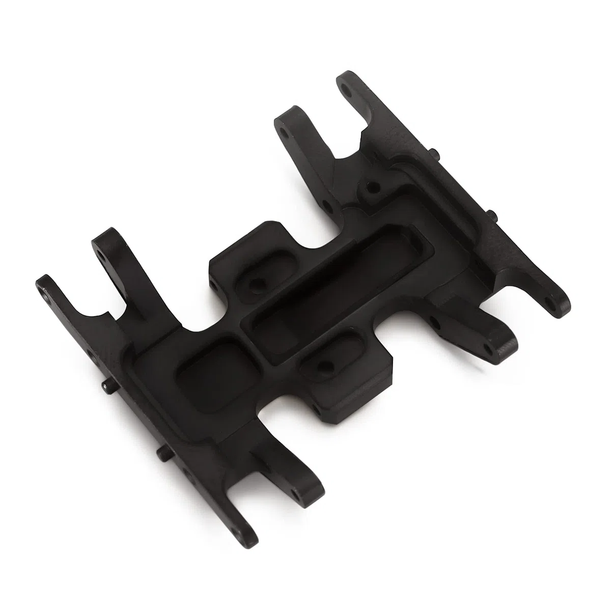 INJORA RC Skid Plate Rivestimento Nero Pesante Contrappeso Telaio Accessori Piastra Paramotore per 1/24 RC Crawler Car Axial SCX24 Aggiorna Le Parti
