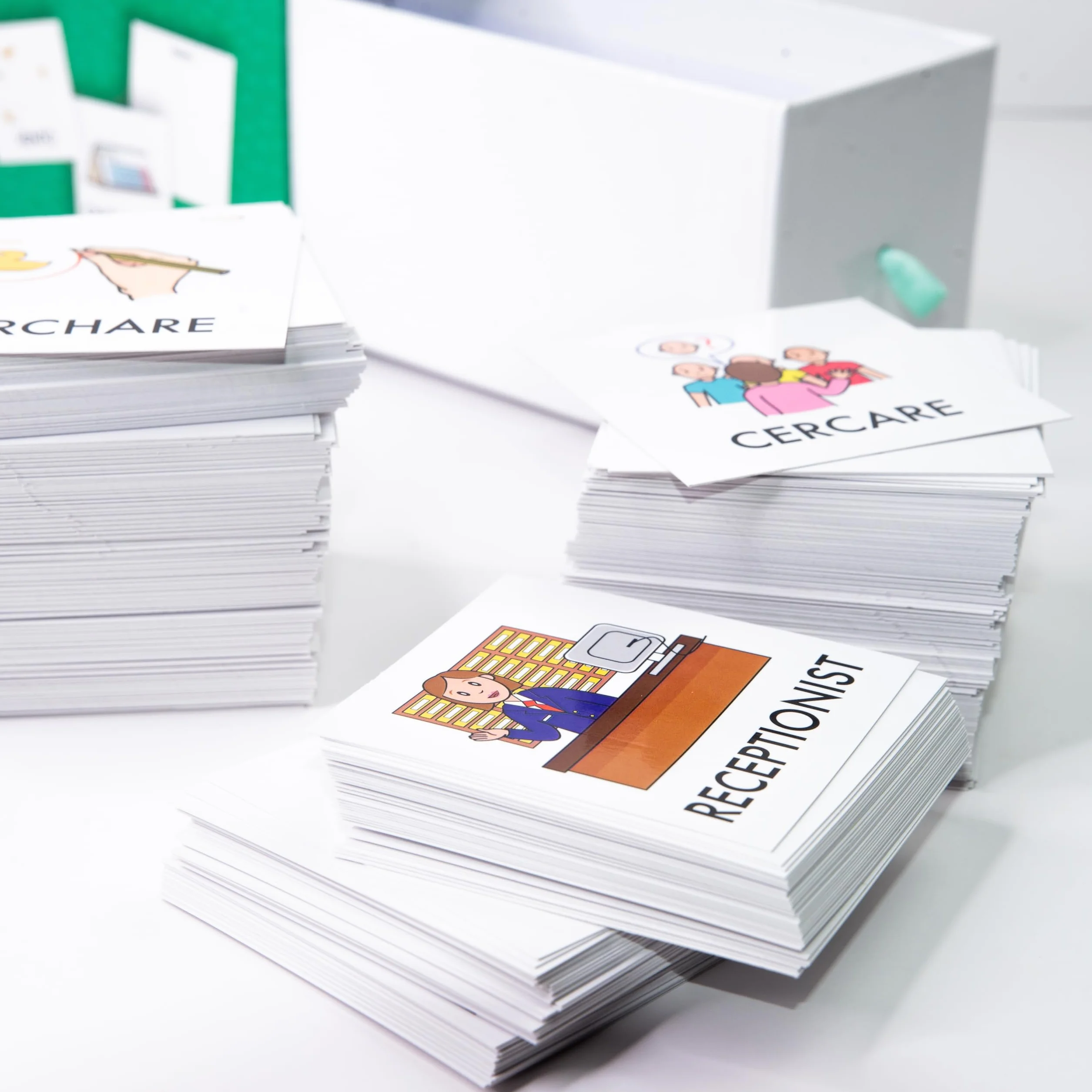 FLASHCARDS BAMBINI ITALIANO | PECS Autismo Immagini Italiano | Carte Flash Linguaggio Per Bambini | Il Kit Dei Pittogrammi - Editorial GEU (Italiano - 400 Flashcards)