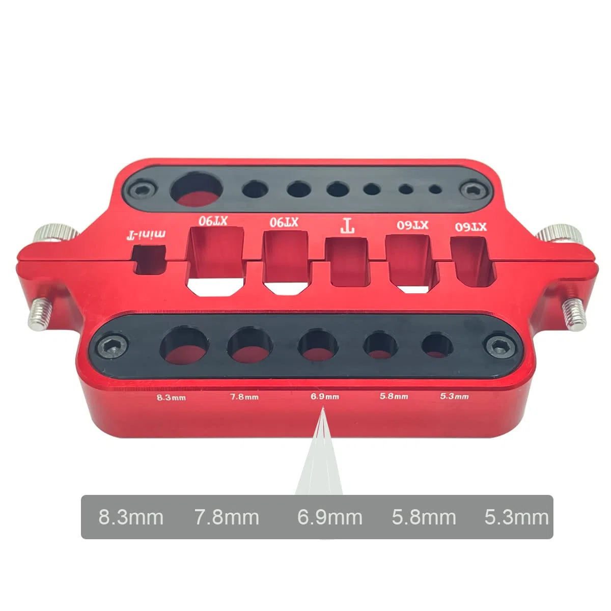 Alluminio Saldatura Isolamento Stazione Jig RC Strumenti per XT60 XT90 Deans T Banana Connettore