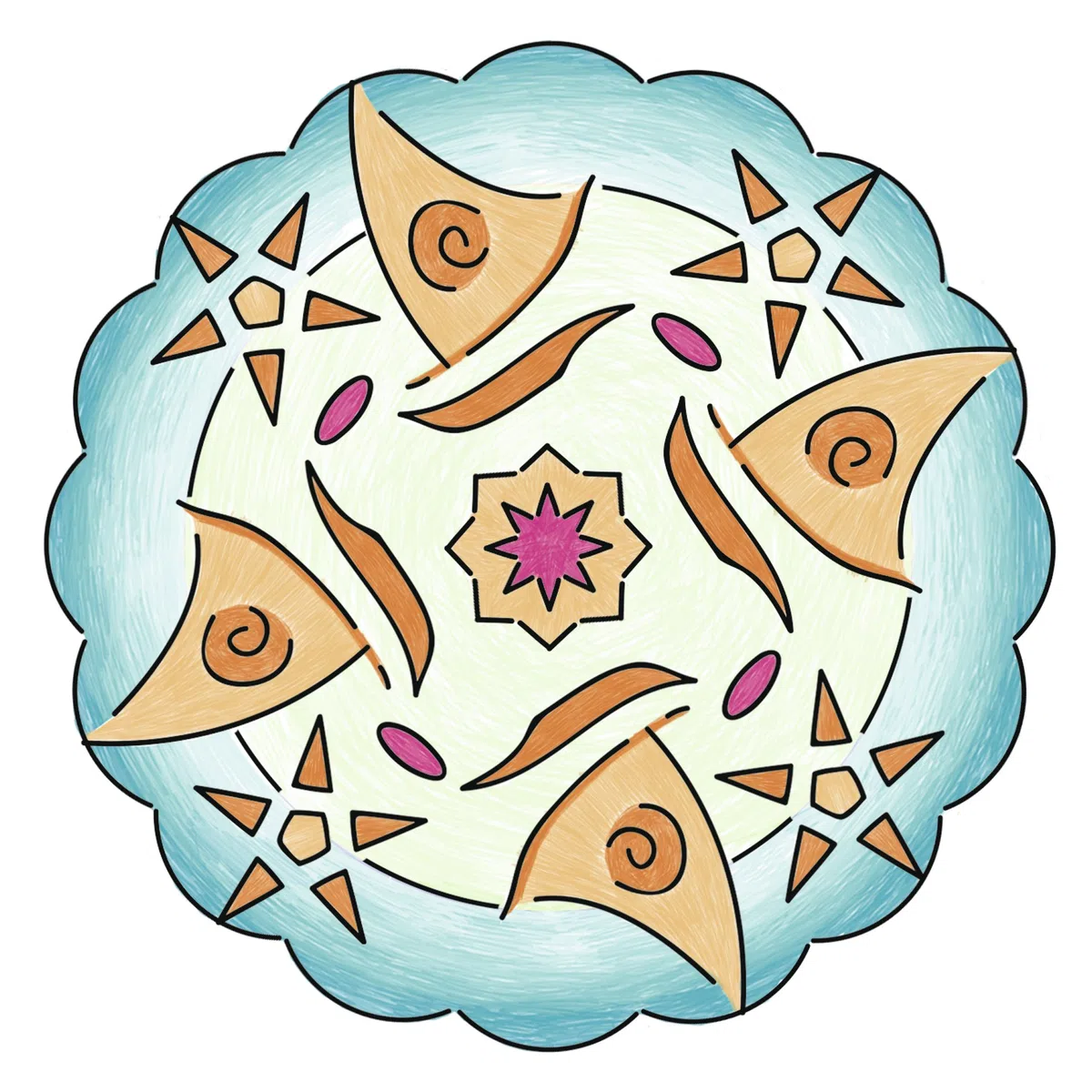 Ravensburger Original Mandala Designer 29965 – Mini: vaiana