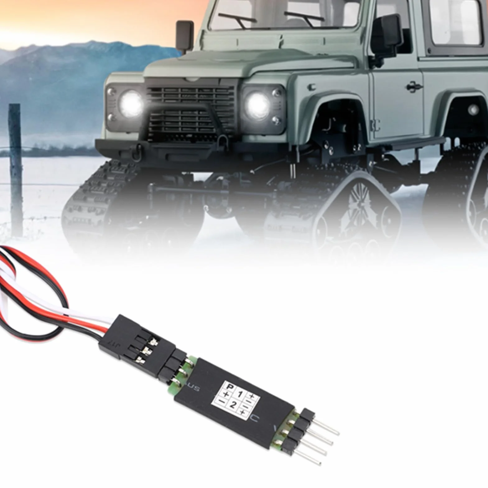 Interruttore RC, 3 Pezzi Interruttore Luce RC Interruttore Luce RC Auto Terzo Canale Ricevitore Luce Cavo Interruttore Interruttore Terzo Canale Interruttore Controller Modulo