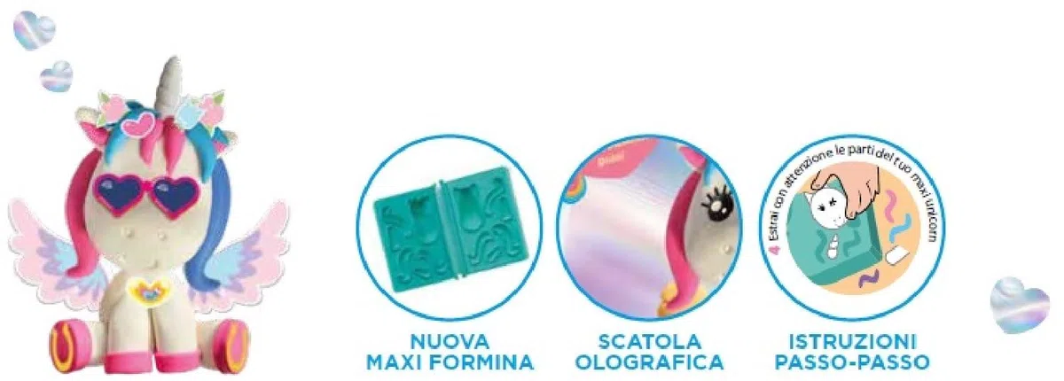 DIDO' Modella Gioca E Crea Maxi Unicorn