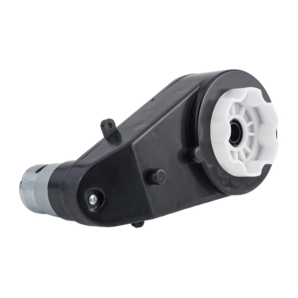 Motore del cambio elettrico 24 V 40000 giri/min per bambini, ricambio per auto RS555 ad alta velocità con potenza 200 W, scatola ingranaggi in plastica nera