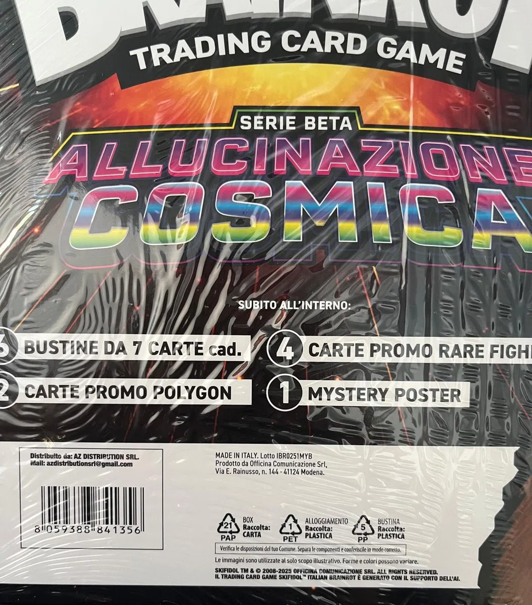 Generico Skifidol Italian Brainrot allucinazione cosmica - Mystery Box Limited Edition