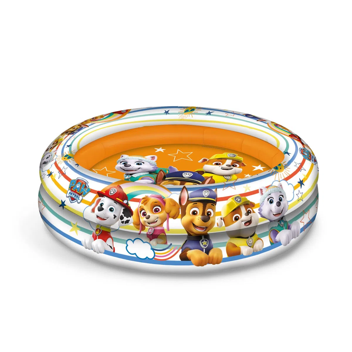 Mondo 2 Ring Pool, Piscina Gonfiabile Unisex Bambini, Nero, Diametro 100 centimetri