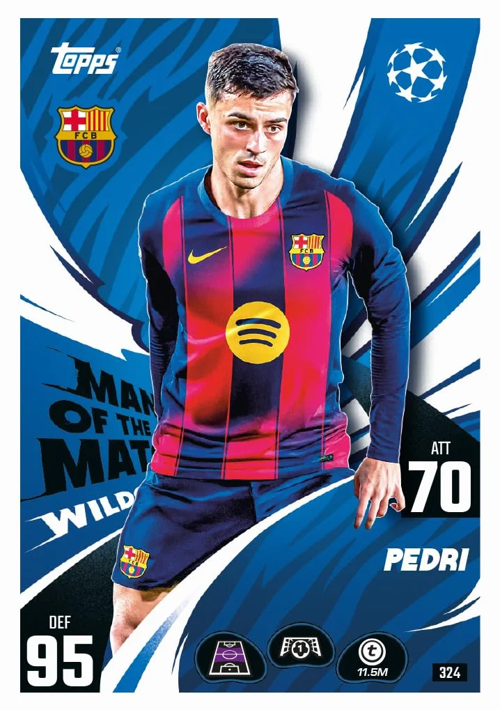 Topps Mega Tin Match Attax UCL 25-26 Carte