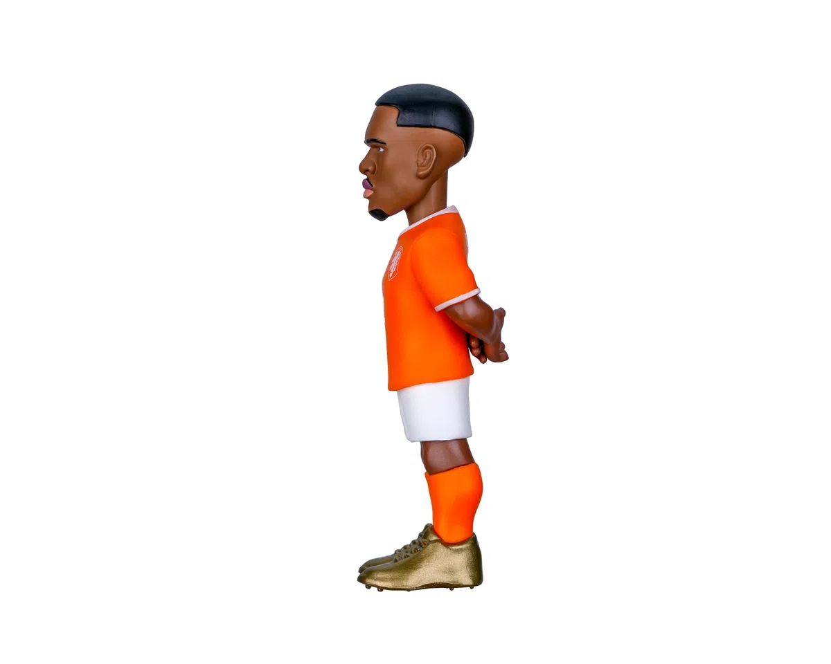 MINIX - Football Stars - Coppa del Mondo #126 - Paesi Bassi - Dumfries - Personaggio da collezione 12 cm